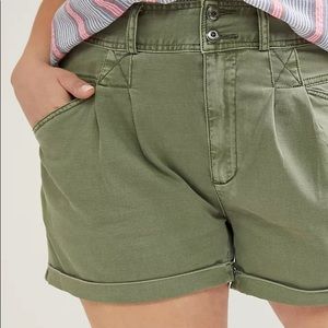 Anthropologie Pilcro Relaxed Pleat Shorts 18W